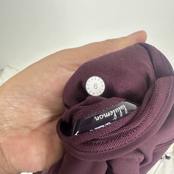 Lululemon Colour Me Ombre Tight 28" Leggings Dark Adobe Blush Berry Violet Red 6 - Picture 11 of 12